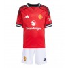 Manchester United Hemmaställ Barn 2025-26 Korta ärmar (+ Korta byxor) Manchester United Hemmaställ Barn 2025-26 Korta ärmar (+ Korta byxor)